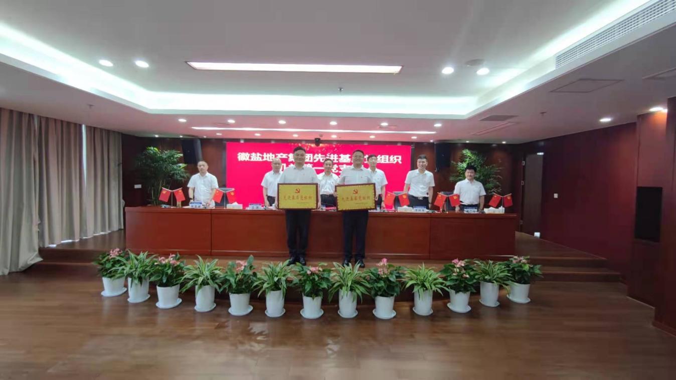 徽盐地产集团开展“七个一”系列活动，推动党史学习教育出新出彩